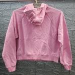 Lord of Messiah Jesus Pink Zip Hoodie - Medium