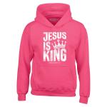 Jesus Is King Hoodie - Revelation 17:14 Design