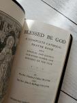 Leather Bound Blessed Be God Prayer Book