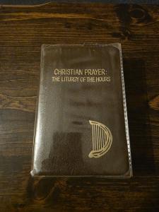 Liturgy of The Hours Leather Prayer Book