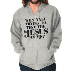 Jesus Test Women's Zip Hoodie