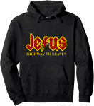 Jesus Highway to Heaven Funny Hoodie for Everyone