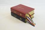 Red Leather Prayer Book and Hymnal