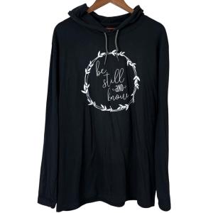 Be Still and Know Christian Hoodie - Size XL
