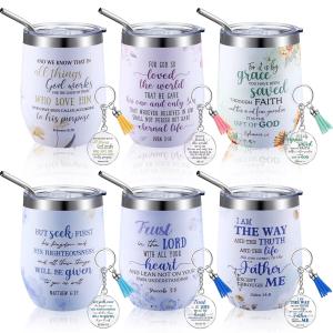 Valentine's Day Christian Gifts: 12oz Stainless Steel Tumblers