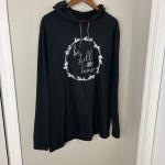 Be Still and Know Christian Hoodie - Size XL