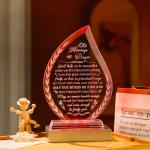 Unique Marriage Prayer Glass for Newlywed Couples