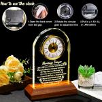 Glass Clock Wedding Gift for Couples 2025