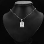 14K White Gold Communion Pendant for Necklace