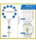 Christian Catholic Favor Set with Finger Rosaries