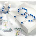 Christian Catholic Favor Set with Finger Rosaries