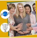 Christian Catholic Favor Set with Finger Rosaries