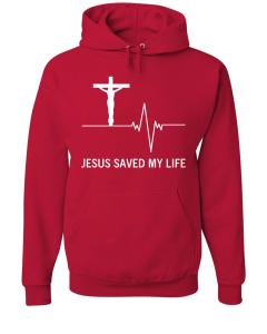 Jesus Saved My Life Hoodie - Faith and Hope