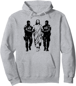 Jesus Solidarity Rights Unisex Hooded Sweatshirt