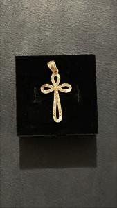 Simple Silver Cross Pendant