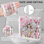 Inspirational Pink Bible Verse Art for Women