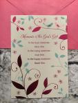 Blessed To Share God's Gift Anniversary Card