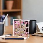 Inspirational Pink Bible Verse Art for Women