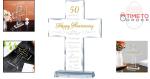 Anniversary Cross Gift for Couples Keepsake
