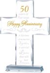 Anniversary Cross Gift for Couples Keepsake