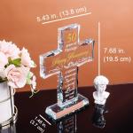 Anniversary Cross Gift for Couples Keepsake