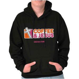 Coffee, Jesus, and Pop Culture Hoodie for All