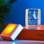 Religious Crystal Gifts for 10th Anniversary Couples