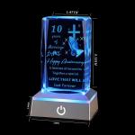 Religious Crystal Gifts for 10th Anniversary Couples