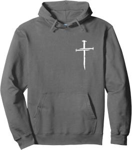 Christian Minimalist Jesus Cross Hoodie