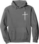 Christian Minimalist Jesus Cross Hoodie
