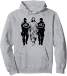 Jesus Solidarity Rights Hooded Sweatshirt for Everyone