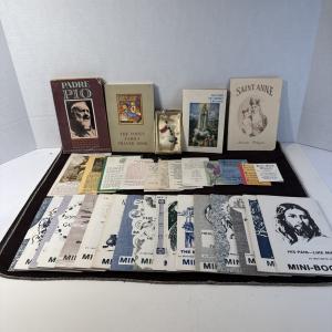 Vintage Religious Prayer Books and Rosary Set