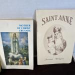 Vintage Religious Prayer Books and Rosary Set