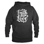 Faith Hope Love Christian Hoodie