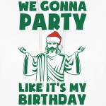 Jesus Birthday Party Funny Women's Hoodie