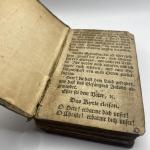 Vintage German Catholic Prayer Book in Brown Cloth