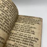 Vintage German Catholic Prayer Book in Brown Cloth