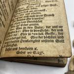 Vintage German Catholic Prayer Book in Brown Cloth
