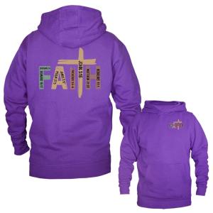 Jesus Faith Cross Hoodie for Believers