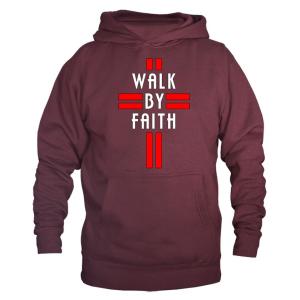 Faith Walk Hoodie - Christian Jesus Christ Apparel
