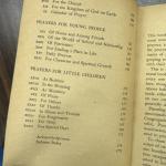Vintage 1954 Prayer Book by Rev. Fosdick