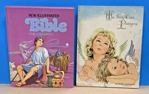 Children's Illustrated Bible Prayer Book Set