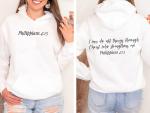 Philippians 4:13 Jesus Christian Hoodie Gift