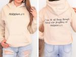 Philippians 4:13 Jesus Christian Hoodie Gift