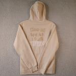 Pinkish Grey Jesus Christ Hoodie for Women
