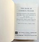 The Book of Common Prayer – Protestant Episcopal Church 1945 Red Hardcover