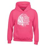 Philippians 4:13 Christ Empowerment Hoodies