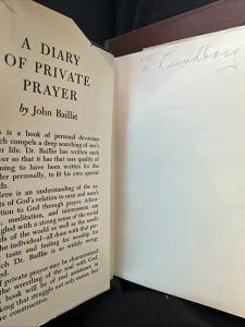 Private Prayer Diary by John Baillie - 1949