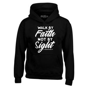 Faith Over Fear Hoodie - 2 Corinthians 5:7