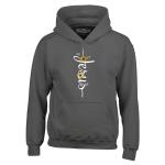 Jesus Cross Flowers Butterflies Hoodie Sweatshirt